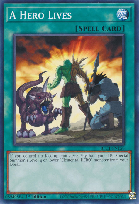 A HERO LIVES [BLC1]