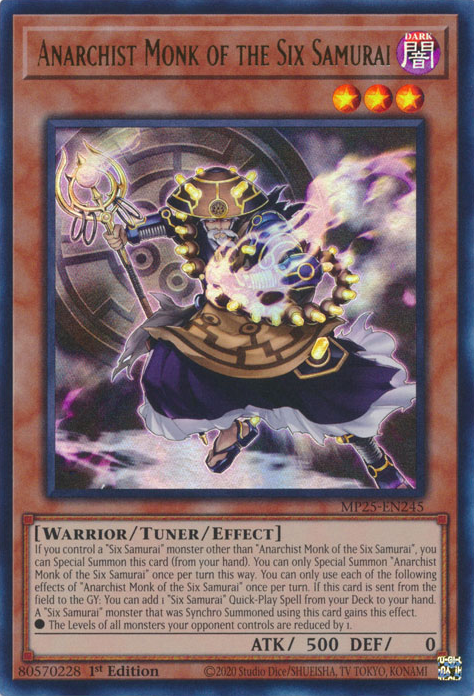 ANARCHIST MONK OF THE SIX SAMURAI [MP25]