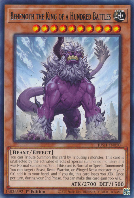 BEHEMOTH THE KING OF A HUNDRED BATTLES [JUSH]