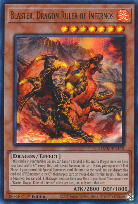 BLASTER, DRAGON RULER OF INFERNOS [BLMM]