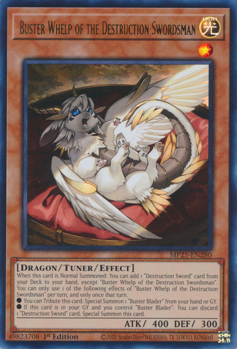 BUSTER WHELP OF THE DESTRUCTION SWORDSMAN [MP25]