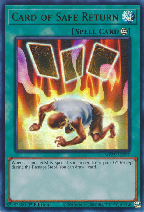 CARD OF SAFE RETURN [MP25]
