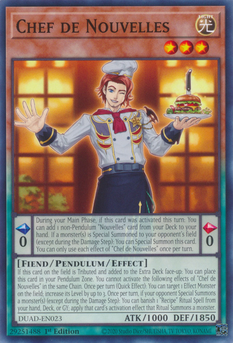 CHEF DE NOUVELLES [DUAD]