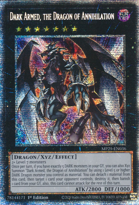 DARK ARMED, THE DRAGON  OF ANNIHILATION [MP25]