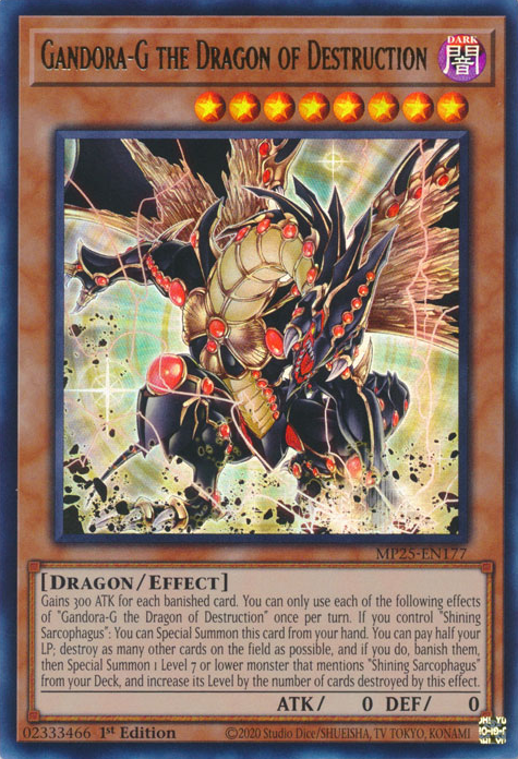GANDORA-G THE DRAGON OF DESTRUCTION [MP25]