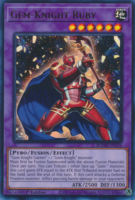 GEM-KNIGHT RUBY [BLMM]