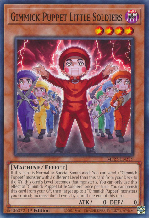 GIMMICK PUPPET LITTLE SOLDIERS [MP25]