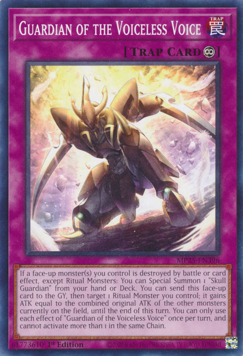 GUARDIAN OF THE VOICELESS VOICE [MP25]