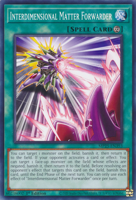 INTERDIMENSIONAL MATTER FORWARDER [MP25]