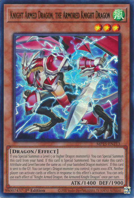 KNIGHT ARMED DRAGON, THE ARMORED KNIGHT DRAGON [MP25]