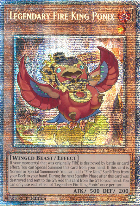 LEGENDARY FIRE KING PONIX [MP25]