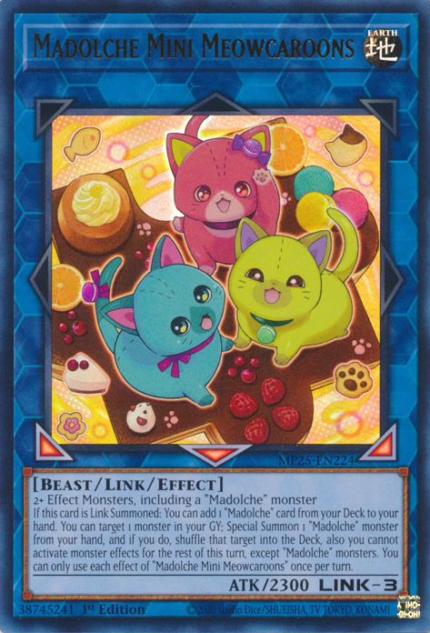 MADOLCHE MINI MEOWCAROONS [MP25]