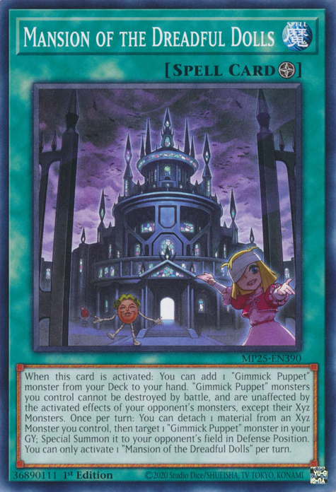 MANSION OF THE DREADFUL DOLLS [MP25]