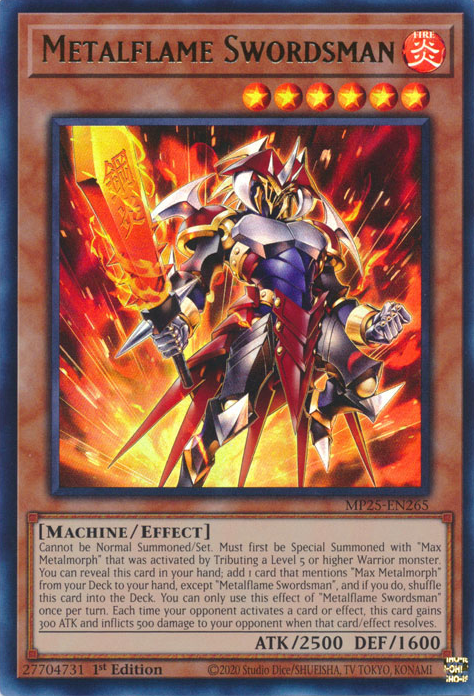 METALFLAME SWORDSMAN [MP25]