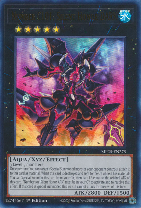 NUMBER C101: SILENT HONOR DARK [MP25]