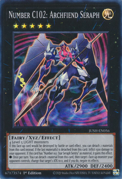 NUMBER C102: ARCHFIEND SERAPH [JUSH]