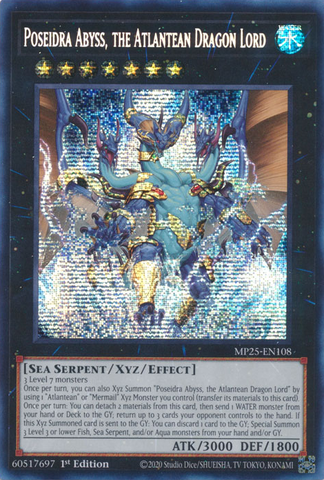 POSEIDRA ABYSS, THE ATLANTEAN DRAGON LORD [MP25]