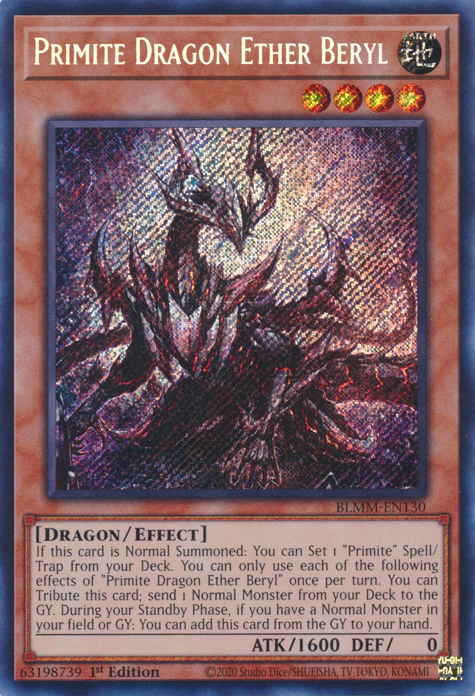 PRIMITE DRAGON ETHER BERYL [BLMM]