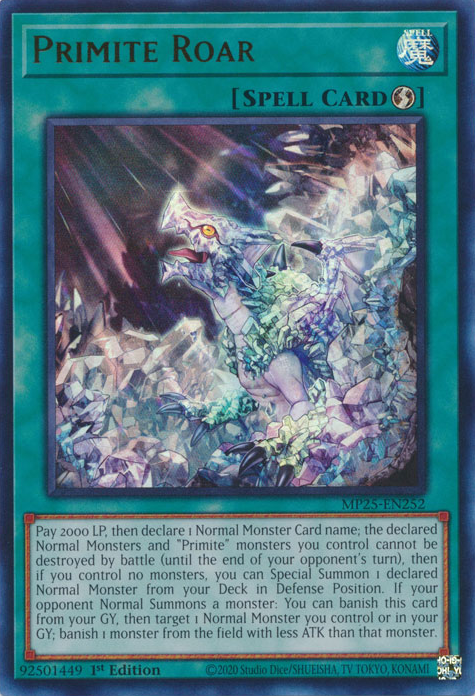 PRIMITE ROAR [MP25]