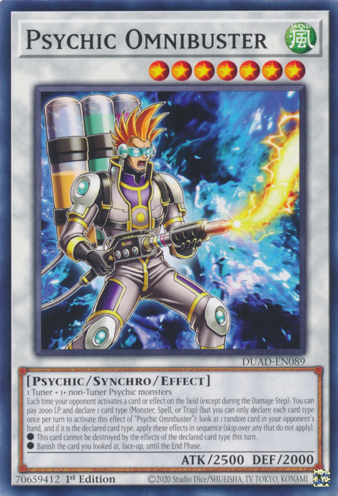 PSYCHIC OMNIBUSTER [DUAD]