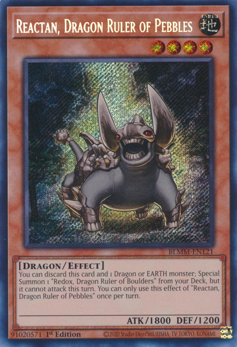 REACTAN, DRAGON RULER OF PEBBLES [BLMM]