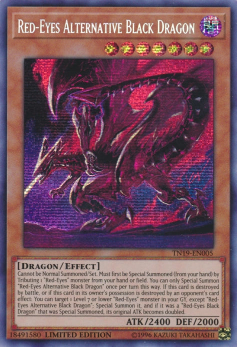 RED-EYES ALTERNATIVE BLACK DRAGON [TN19]