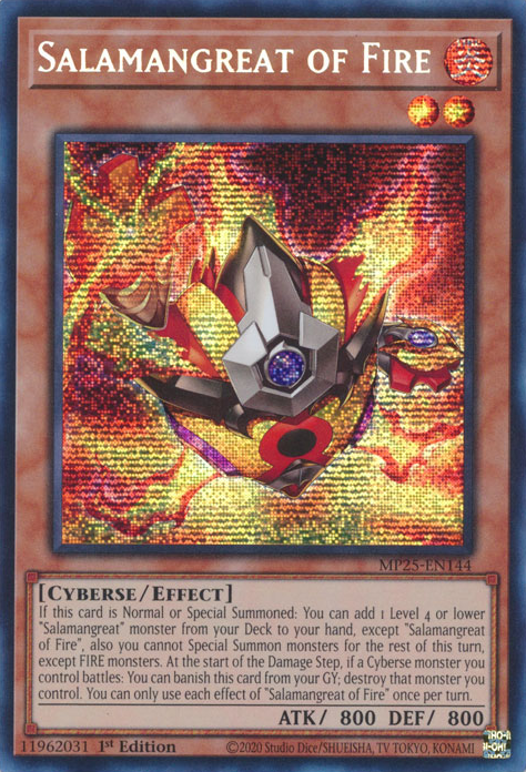 SALAMANGREAT OF FIRE [MP25]