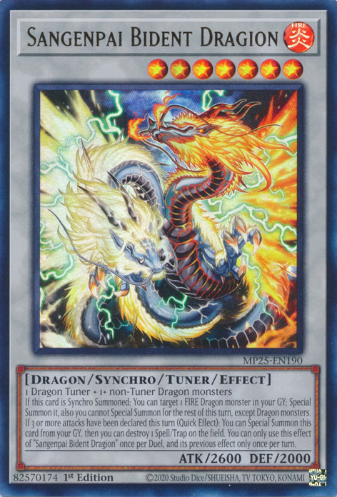 SANGENPAI BIDENT DRAGON [MP25]