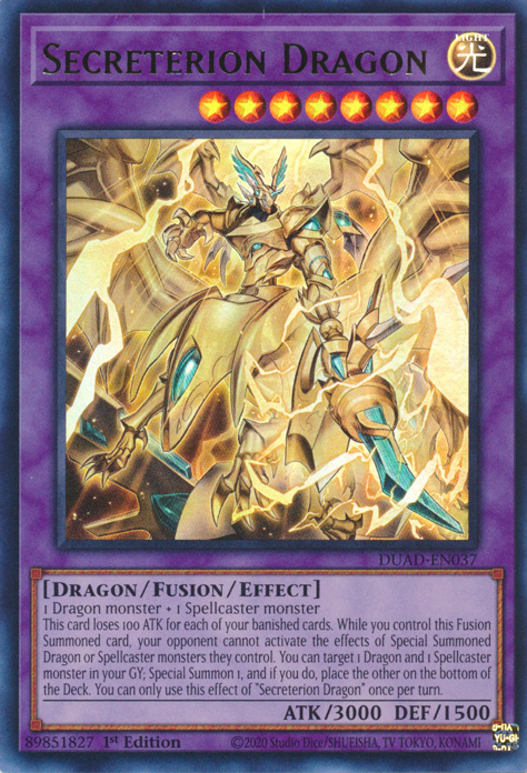 SECRETERION DRAGON [DUAD]