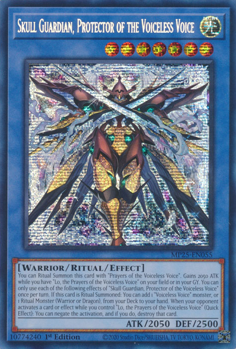 SKULL GUARDIAN, PROTECTOR OF THE VOICELESS VOICE [MP25]