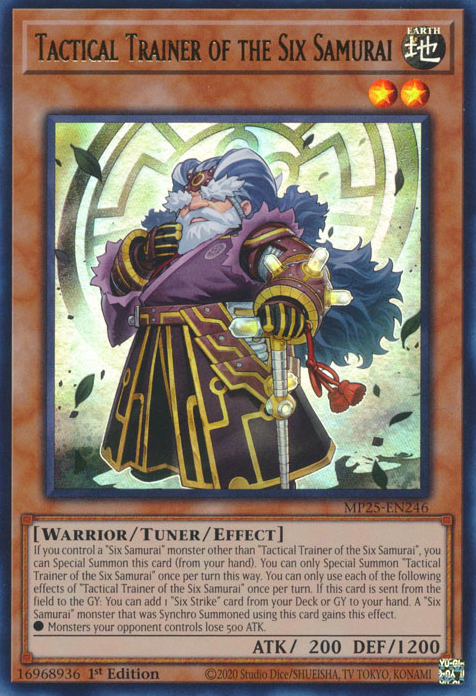 TACTICAL TRAINER OF THE SIX SAMURAI [MP25]