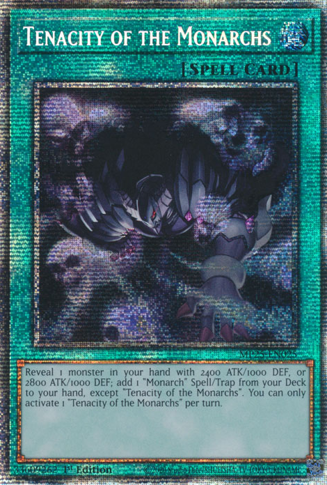 TENACITY OF THE MONARCHS [MP25]