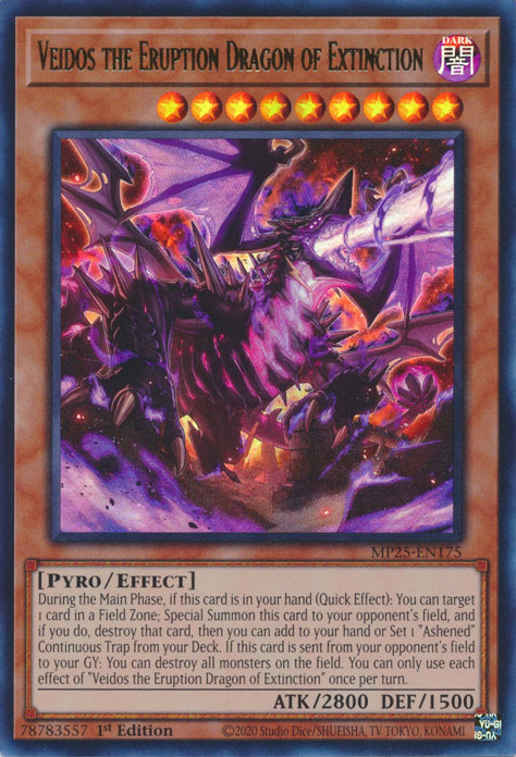 VEIDOS THE ERUPTION DRAGON OF EXTINCTION [MP25]