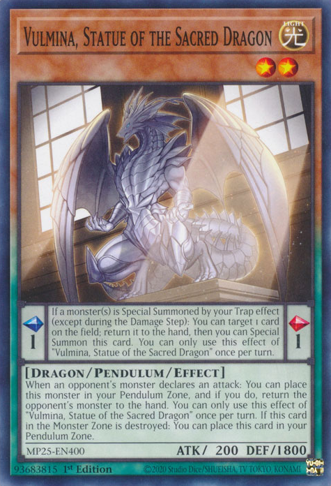VULMINA, STATUE OF THE SACRED DRAGON [MP25]