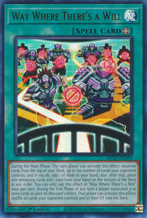 WAY WHERE THERE'S A WILL [MP25]
