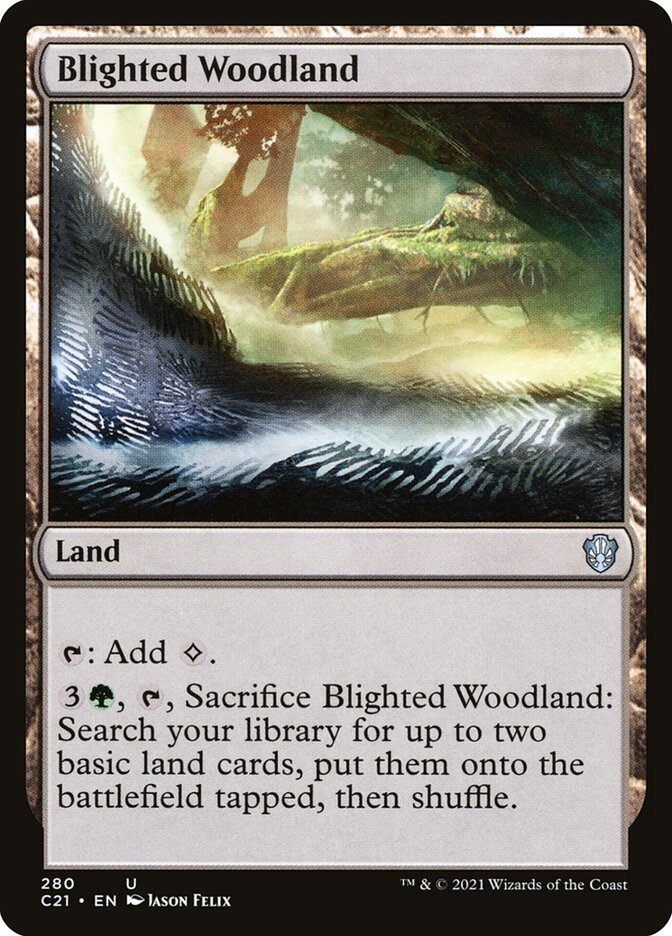 BLIGHTED WOODLAND [C21]