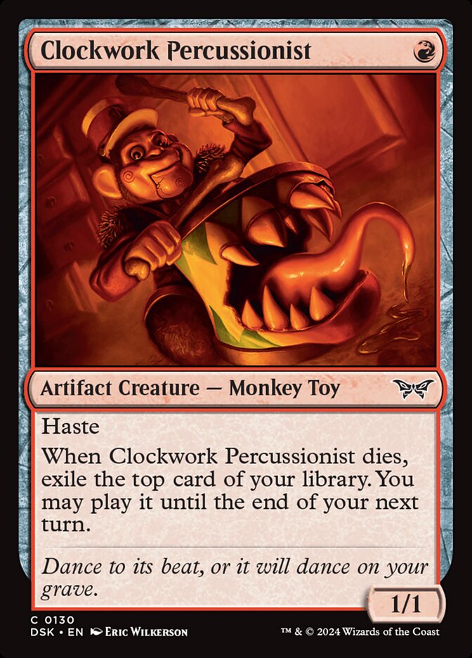 CLOCKWORK PERCUSSIONIST [DSK]