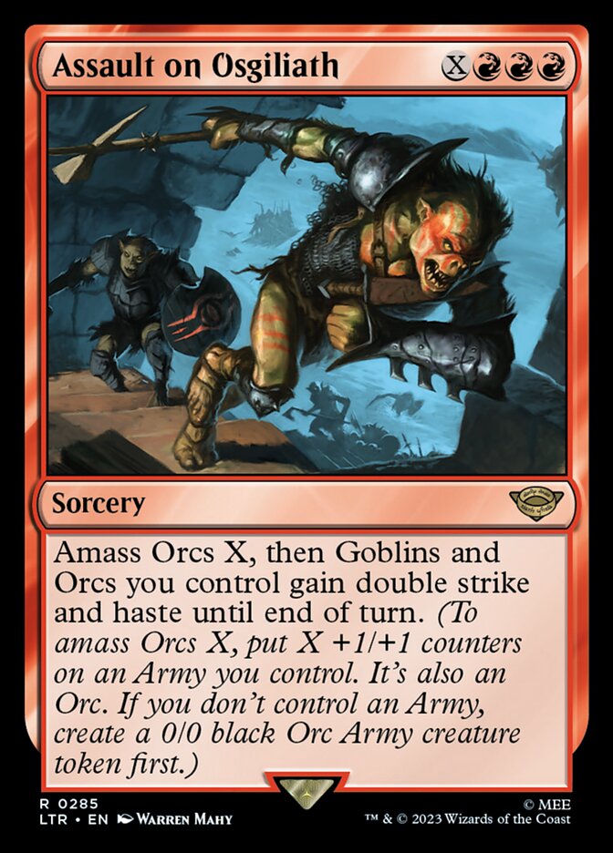 ASSAULT ON OSGILIATH [LTR]