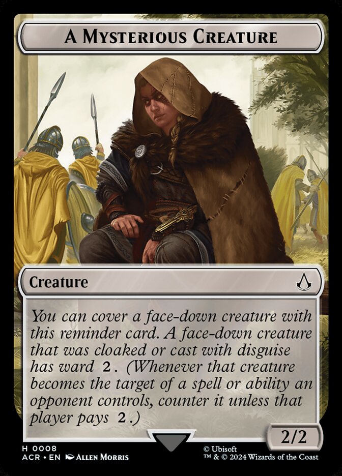 A MYSTERIOUS CREATURE TOKEN [ACR]