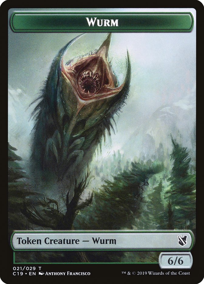 BEAST TOKEN // WURM TOKEN [C19]