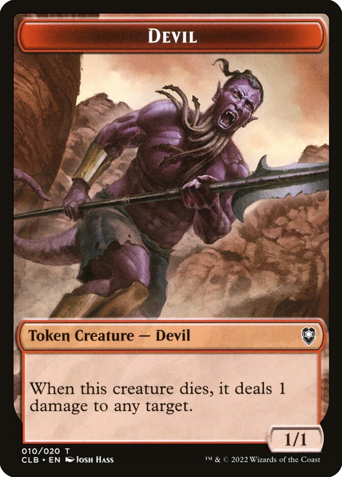 DEVIL TOKEN // TREASURE TOKEN [CLB]