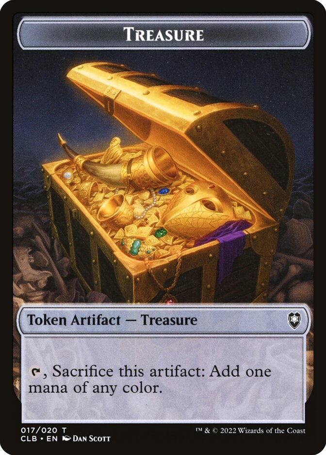 DEVIL TOKEN // TREASURE TOKEN [CLB]